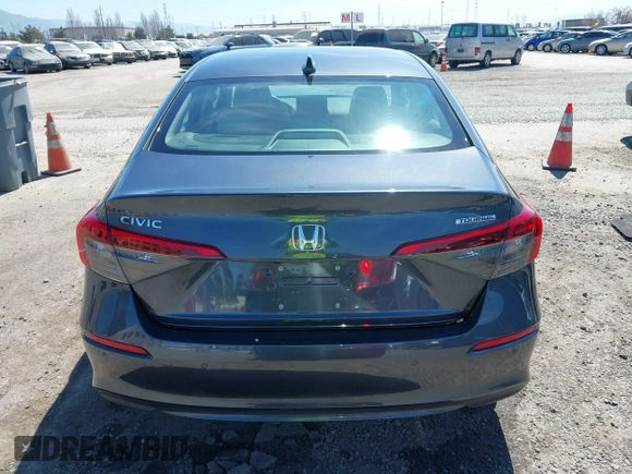 2023 Honda Civic Sedan Touring with VIN 2HGFE1F91PH310656, listed as a IAAI auction lot 41884334 with 17,691 mi miles. Bid and sale history available at carsss.com. Image 17.