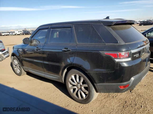 2016 Land Rover Range Rover Sport V6 HSE with VIN SALWR2PF0GA657674, listed as a Copart auction lot 49055615 with 76,696 mi miles and Salvage Title. Bid and sale history available at carsss.com. Image 2.