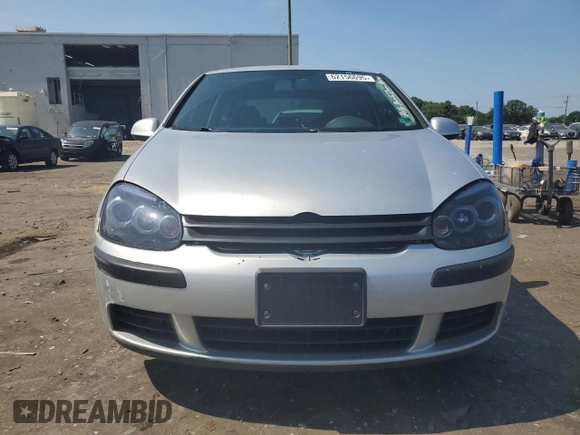 2007 Volkswagen Rabbit with VIN WVWBR71K97W084012, listed as a Copart auction lot 62156695 with 162,115 mi miles and Salvage title. Bid and sale history available at DreamBid. Image 5.