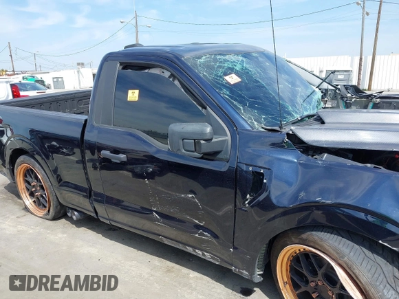 2021 Ford F-150 XL with VIN 1FTMF1E55MKD82627, listed as a IAAI auction lot 41999295 with Not provided miles and . Bid and sale history available at DreamBid. Image 13.