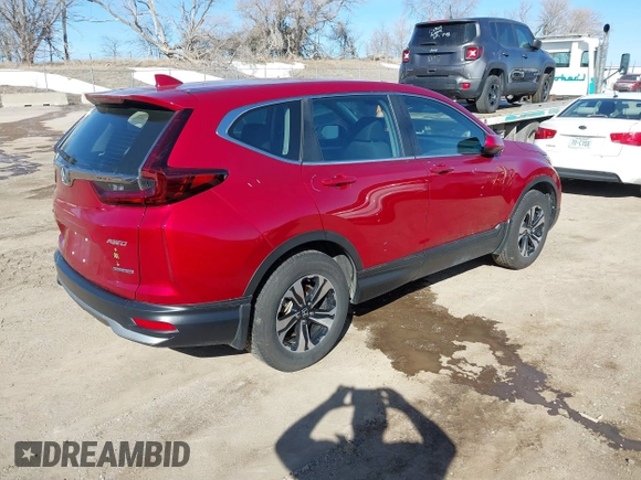 2021 Honda CR-V Special Edition with VIN 7FARW2H70ME018724, listed as a IAAI auction lot 41770434 with 61,139 mi miles. Bid and sale history available at carsss.com. Image 4.