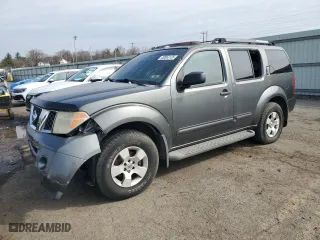 2006 Nissan Pathfinder SE with VIN 5N1AR18W86C663215, listed as a Copart auction lot 50563135 with 0 mi miles and Salvage Title. Bid and sale history available at carsss.com. Image 1.