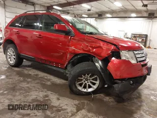 2010 Ford Edge SEL with VIN 2FMDK3JC5ABA38115, listed as a IAAI auction lot 41902143 with 166,678 mi miles. Bid and sale history available at carsss.com. Image 1.