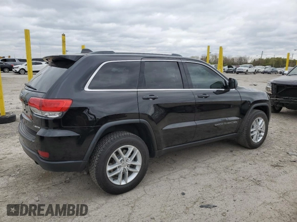 2018 Jeep Grand Cherokee Laredo E with VIN 1C4RJFAGXJC234987, listed as a Copart auction lot 53240525 with 83,623 mi miles and Clean title. Bid and sale history available at DreamBid. Image 3.