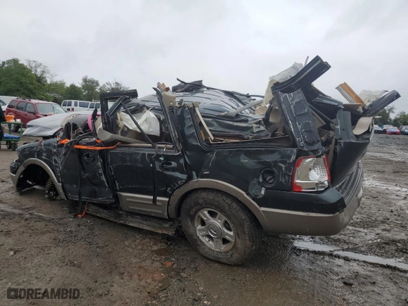 2004 Ford Expedition Eddie Bauer with VIN 1FMFU18LX4LB60308, listed as a Copart auction lot 42299255 with 0 mi miles and Non Repairable. Bid and sale history available at carsss.com. Image 2.
