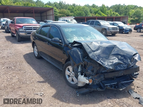 2009 Chevrolet Impala LT with VIN 2G1WT57K691100474, listed as a IAAI auction lot 39548520 with 112,527 mi miles and . Bid and sale history available at DreamBid. Image 1.