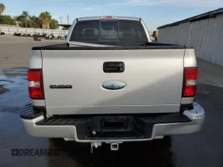 2006 Ford F-150 STX with VIN 1FTRF02W46KA92833, listed as a Copart auction lot 76401174 with 132,603 mi miles and Salvage Title. Bid and sale history available at carsss.com. Image 6.