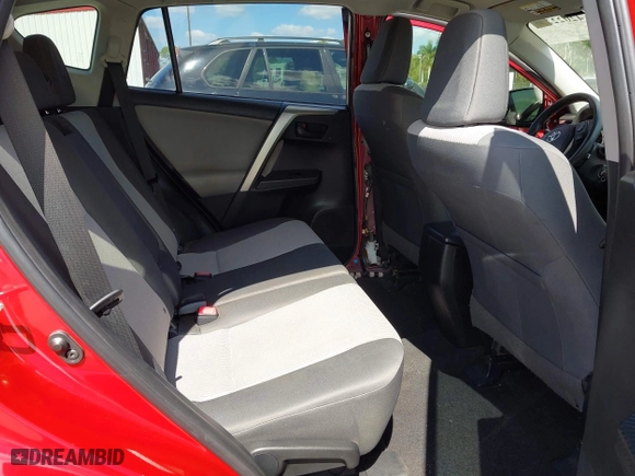 2014 Toyota RAV4 LE with VIN JTMZFREV4EJ005203, listed as a IAAI auction lot 42022295 with 130,193 mi miles. Bid and sale history available at carsss.com. Image 8.