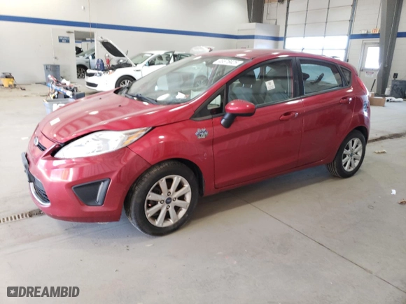 2012 Ford Fiesta SE with VIN 3FADP4EJ9CM164957, listed as a Copart auction lot 45578425 with 0 mi miles and Salvage Title. Bid and sale history available at carsss.com. Image 1.
