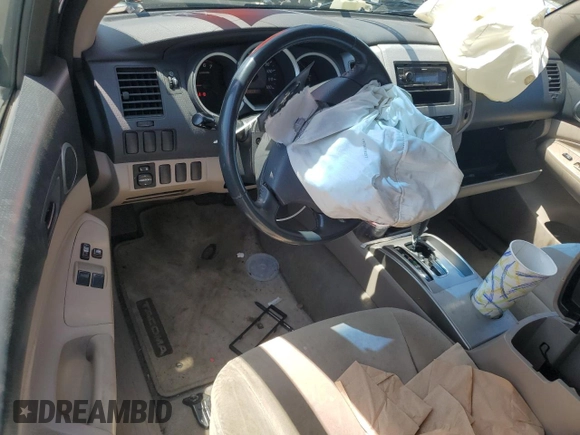 2006 Toyota Tacoma with VIN 5TETX22N76Z238630, listed as a Copart auction lot 60739445 with 214,164 mi miles and Salvage title. Bid and sale history available at DreamBid. Image 8.