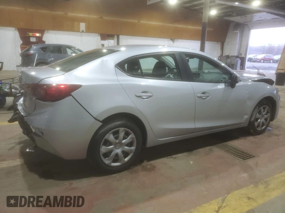 2017 Mazda 3 Sport with VIN 3MZBN1U79HM142232, listed as a Copart auction lot 50261985 with 129,469 mi miles and Salvage Title. Bid and sale history available at DreamBid. Image 3.