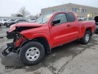 2022 Nissan Frontier S with VIN 1N6ED1CM4NN619965, listed as a Copart auction lot 89220305 with 0 mi miles and Salvage Title. Bid and sale history available at carsss.com. Image 1.