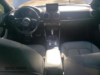 2018 Audi A3 Premium Plus with VIN WAUJ8GFF7J1018537, listed as a Copart auction lot 57245185 with 77,643 mi miles and Salvage title. Bid and sale history available at DreamBid. Image 8.