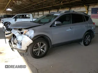 2018 Toyota RAV4 XLE with VIN JTMRFREV1JJ213808, listed as a Copart auction lot 54437805 with 56,972 mi miles and Salvage Title. Bid and sale history available at DreamBid. Image 1.