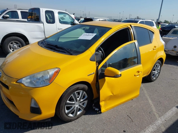 2014 Toyota Prius One with VIN JTDKDTB32E1068209, listed as a IAAI auction lot 41840919 with 201,698 mi miles and . Bid and sale history available at DreamBid. Image 6.