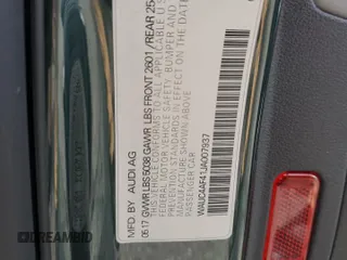 2018 Audi S4 Prestige with VIN WAUC4AF41JA007937, listed as a Copart auction lot 68264994 with 51,902 mi miles and Salvage Title. Bid and sale history available at carsss.com. Image 12.