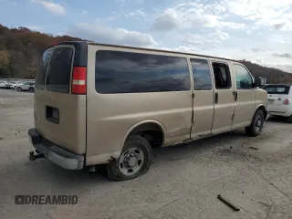 2011 Chevrolet Express Passenger 1LT z VIN 1GAZG1FG2B1154258, wystawiony jako Copart lot #78729104 z przebiegiem 180 662 mil mil oraz Szkoda całkowita • Salvage title. Historia ofert i sprzedaży dostępna na DreamBid. Obrazek 3.