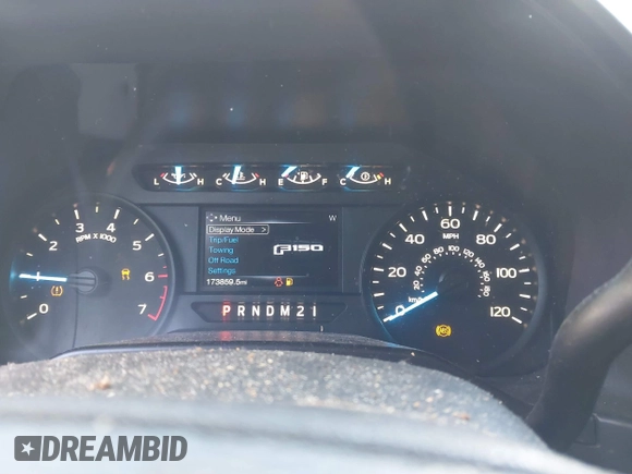 2016 Ford F-150 XLT with VIN 1FTEW1EF7GFB83167, listed as a IAAI auction lot 41676945 with 173,859 mi miles. Bid and sale history available at carsss.com. Image 7.