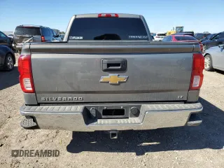 2017 Chevrolet Silverado 1500 LT with VIN 3GCPCREC9HG183564, listed as a Copart auction lot 47792265 with 0 mi miles and Salvage Title. Bid and sale history available at carsss.com. Image 6.