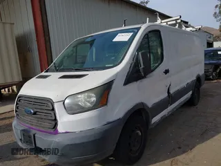 2015 Ford Transit Cargo with VIN 1FTNE1ZM6FKA63779, listed as a IAAI auction lot 41367212 with 208,866 mi miles and . Bid and sale history available at carsss.com. Image 19.