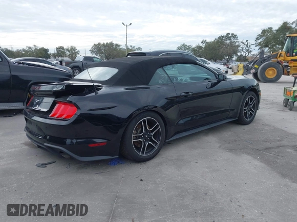 2018 Ford Mustang EcoBoost Premium with VIN 1FATP8UHXJ5136640, listed as a IAAI auction lot 41337482 with 95,471 mi miles and . Bid and sale history available at carsss.com. Image 4.