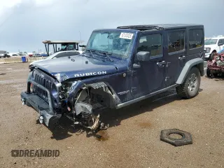 2013 Jeep Wrangler Unlimited Rubicon with VIN 1C4BJWFG5DL572795, listed as a Copart auction lot 62132425 with 149,695 mi miles and Salvage title. Bid and sale history available at DreamBid. Image 1.