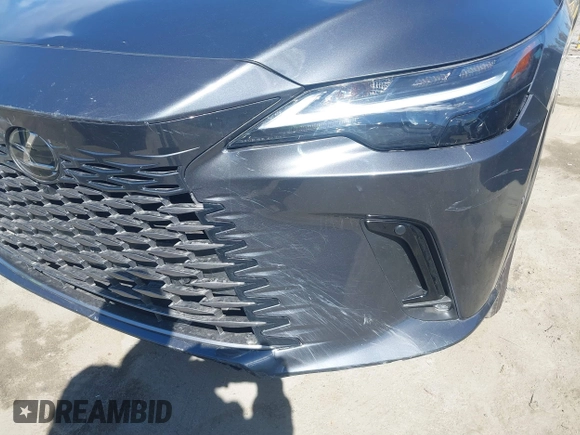 2024 Lexus RX 350 z VIN 2T2BAMBA3RC028022, wystawiony jako IAAI lot #41709161 z przebiegiem 15 945 mil mil oraz . Historia ofert i sprzedaży dostępna na DreamBid. Obrazek 6.