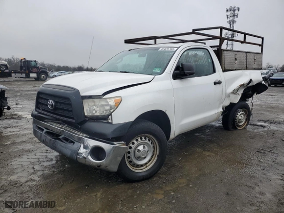 2008 Toyota Tundra with VIN 5TFLU521X8X017153, listed as a Copart auction lot 44425765 with 275,542 mi miles and Salvage Title. Bid and sale history available at carsss.com. Image 1.