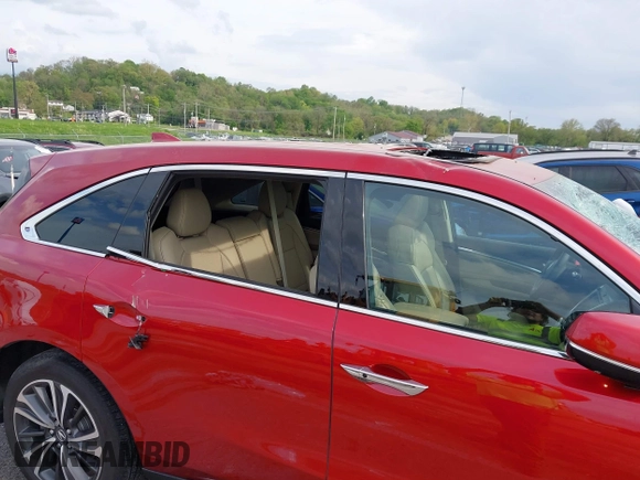 2020 Acura MDX Technology with VIN 5J8YD4H58LL004283, listed as a IAAI auction lot 42083998 with 77,520 mi miles and . Bid and sale history available at DreamBid. Image 6.