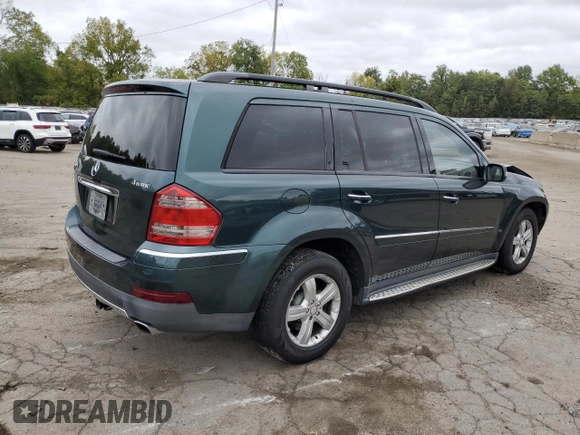 2008 Mercedes-Benz GL-Class 4.6L with VIN 4JGBF71E98A365160, listed as a Copart auction lot 72470384 with 167,332 mi miles and Salvage Title. Bid and sale history available at carsss.com. Image 3.