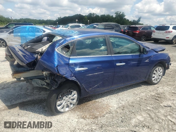 2019 Nissan Sentra S with VIN 3N1AB7AP2KY283337, listed as a Copart auction lot 63574805 with 95,935 mi miles and Clean title. Bid and sale history available at DreamBid. Image 3.