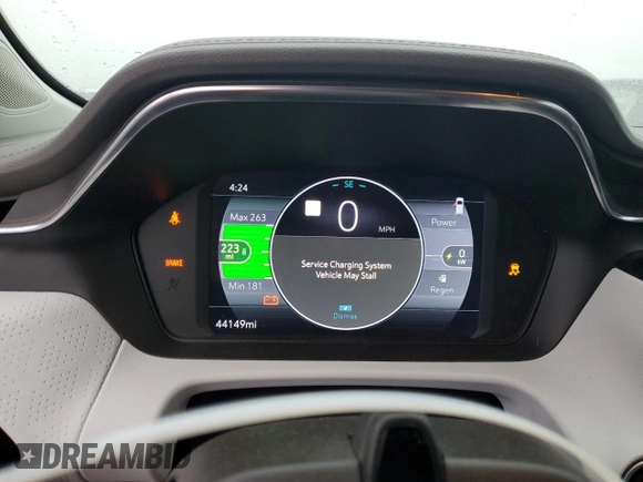 2022 Chevrolet Bolt EUV Premier with VIN 1G1FZ6S09N4126320, listed as a Copart auction lot 85140044 with 44,149 mi miles and Salvage Title. Bid and sale history available at carsss.com. Image 9.