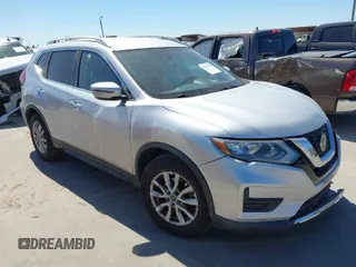 2019 Nissan Rogue SV with VIN KNMAT2MT3KP525172, listed as a IAAI auction lot 41765109 with 110,411 mi miles. Bid and sale history available at carsss.com. Image 1.