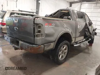 2004 Ford F-150 XLT with VIN 1FTPW14564KC84558, listed as a IAAI auction lot 41700160 with 1 mi miles. Bid and sale history available at carsss.com. Image 4.