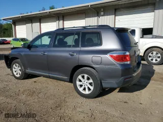 2013 Toyota Highlander with VIN 5TDZK3EH3DS105149, listed as a Copart auction lot 50462015 with 153,359 mi miles and Salvage Title. Bid and sale history available at carsss.com. Image 2.