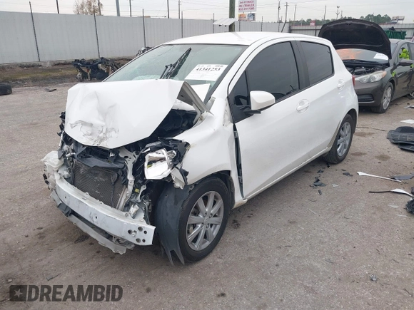 2015 Toyota Yaris L with VIN VNKKTUD34FA019480, listed as a IAAI auction lot 41341253 with 118,673 mi miles. Bid and sale history available at carsss.com. Image 2.