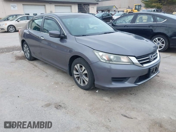 2014 Honda Accord LX z VIN 1HGCR2F35EA223881, wystawiony jako IAAI lot #42032657 z przebiegiem 231 450 mil mil oraz . Historia ofert i sprzedaży dostępna na DreamBid. Obrazek 1.