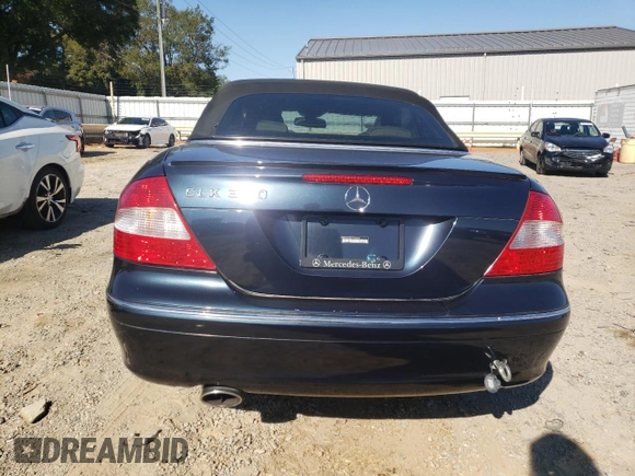 2006 Mercedes-Benz CLK-Class 3.5L with VIN WDBTK56G26T063518, listed as a Copart auction lot 76255904 with 69,135 mi miles and Clean Title. Bid and sale history available at carsss.com. Image 6.