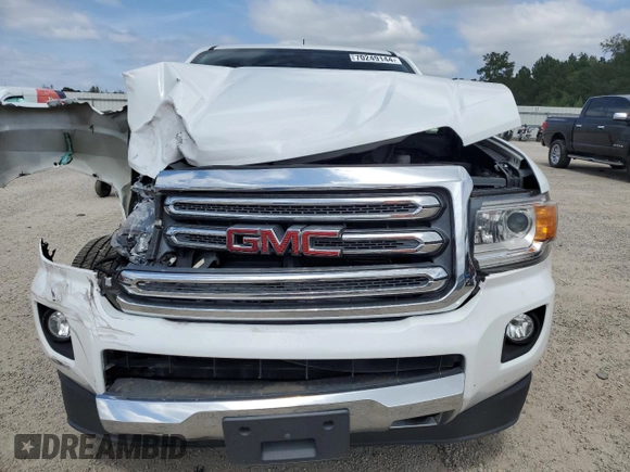 2019 GMC Canyon 4WD SLT with VIN 1GTG6DEN1K1210533, listed as a Copart auction lot 70249144 with 91,131 mi miles and Salvage Title. Bid and sale history available at carsss.com. Image 5.