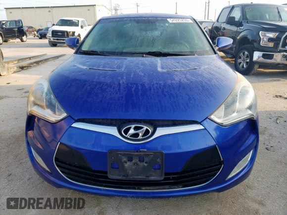 2013 Hyundai Veloster w/Black Int with VIN KMHTC6AD9DU112847, listed as a Copart auction lot 54225235 with 149,163 mi miles and Clean title. Bid and sale history available at DreamBid. Image 5.