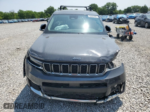 2021 Jeep Grand Cherokee Limited with VIN 1C4RJKBG8M8142288, listed as a Copart auction lot 58485895 with 39,137 mi miles and Salvage title. Bid and sale history available at DreamBid. Image 5.