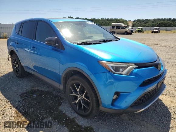 2016 Toyota RAV4 SE with VIN 2T3NFREV4GW264437, listed as a Copart auction lot 58962045 with 110,230 mi miles and Salvage title. Bid and sale history available at DreamBid. Image 4.