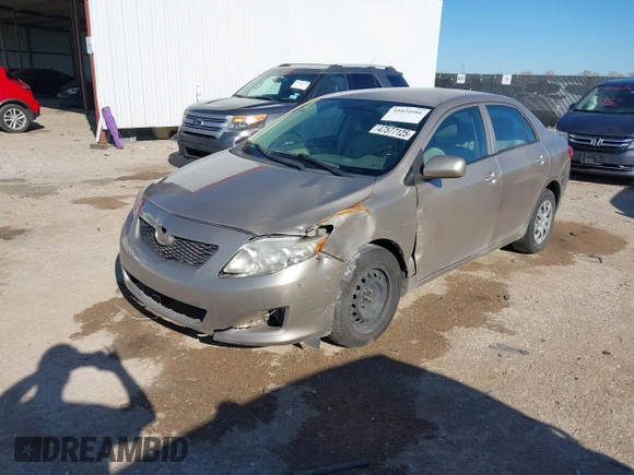 2009 Toyota Corolla with VIN 2T1BU40E59C163293, listed as a IAAI auction lot 41824986 with 123,954 mi miles. Bid and sale history available at carsss.com. Image 17.