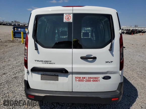 2022 Ford Transit Connect XLT with VIN NM0LS7T24N1521489, listed as a Copart auction lot 53102555 with 200,969 mi miles and Clean title. Bid and sale history available at DreamBid. Image 6.
