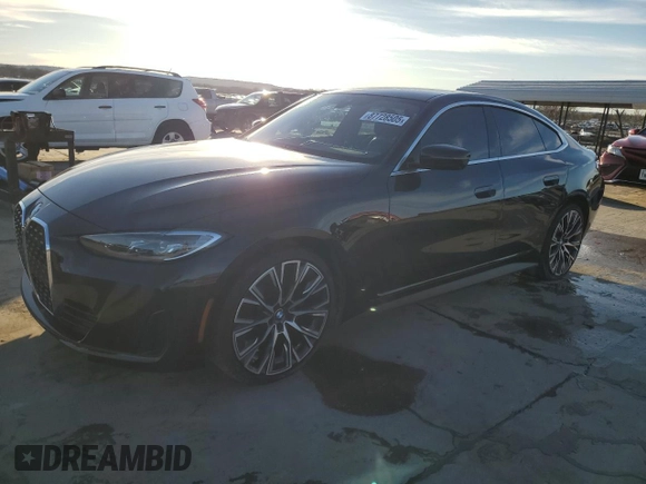 2024 BMW 4 Series 430i with VIN WBA63AV01RFP84678, listed as a Copart auction lot 87728505 with 42,588 mi miles and Clean Title. Bid and sale history available at carsss.com. Image 1.