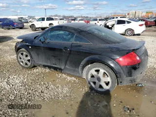 2001 Audi TT with VIN TRUWX28N511018450, listed as a Copart auction lot 42856775 with 0 mi miles and Salvage Title. Bid and sale history available at carsss.com. Image 2.
