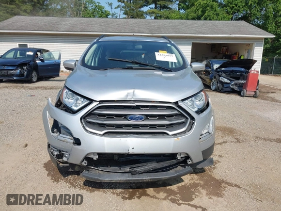2021 Ford EcoSport SE with VIN MAJ3S2GE3MC412086, listed as a IAAI auction lot 42399957 with 38,628 mi miles and . Bid and sale history available at DreamBid. Image 13.
