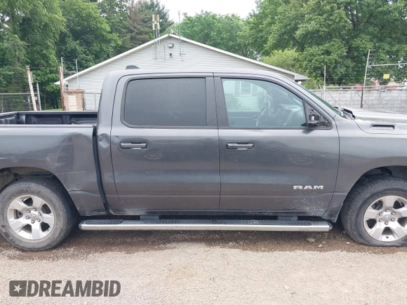 2021 Ram 1500 Big Horn with VIN 1C6SRFFT6MN646291, listed as a IAAI auction lot 42429243 with 74,364 mi miles and . Bid and sale history available at DreamBid. Image 14.