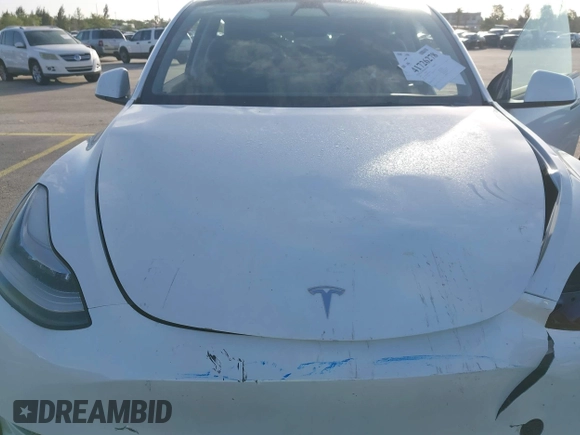 2021 Tesla Model Y Standard Range with VIN 5YJYGDED3MF103650, listed as a IAAI auction lot 41726278 with Not Provided miles and . Bid and sale history available at DreamBid. Image 10.