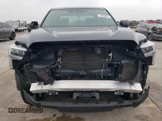 2023 Toyota Tundra 2WD Platinum with VIN 5TFNA5ABXPX029779, listed as a Copart auction lot 44708015 with 25,718 mi miles and Salvage Title. Bid and sale history available at carsss.com. Image 5.